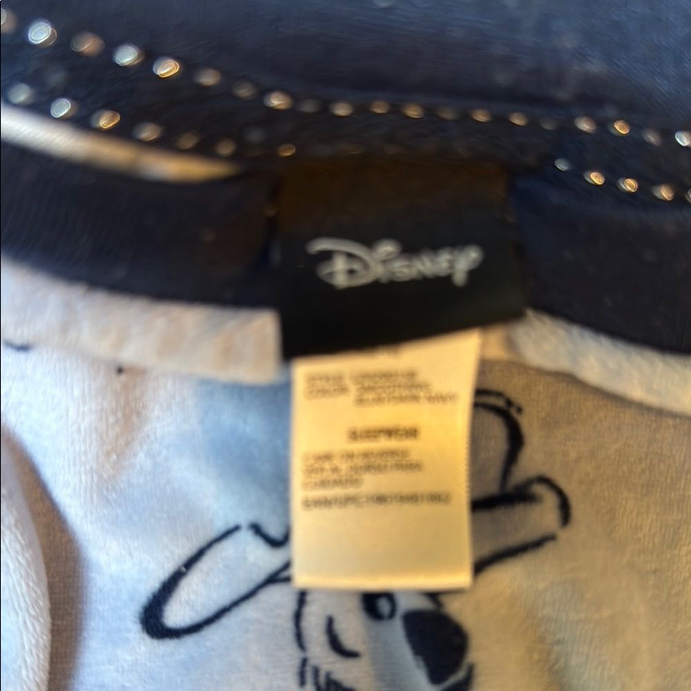 Disney Stitch two piece fleece pajama set, Medium - Picture 4 of 6